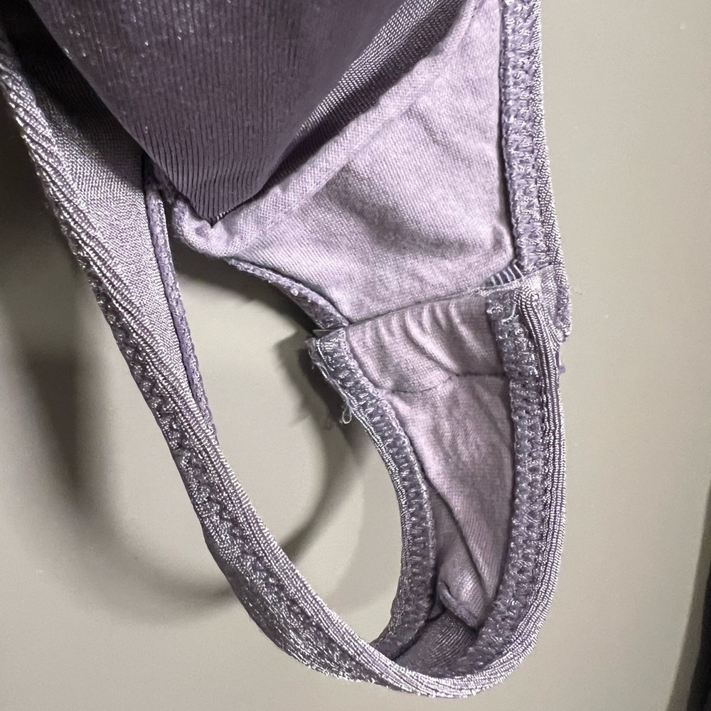 Free People Meant to Be Ruched Lavender Bodysuit | Size XS - Picture 9 of 12